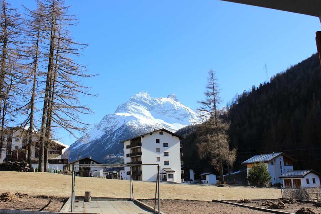 Haus Alpenblick Apartment Saas-Grund Bagian luar foto