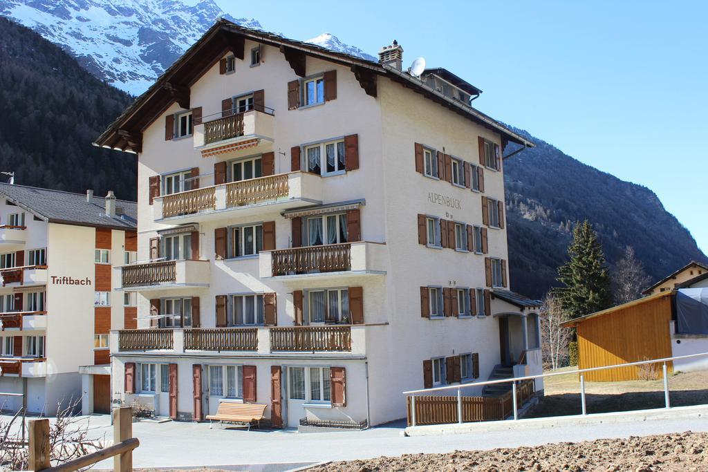 Haus Alpenblick Apartment Saas-Grund Bagian luar foto