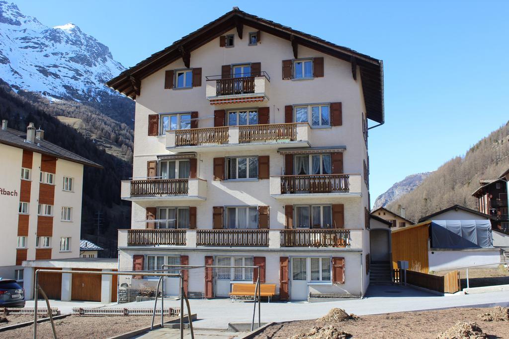 Haus Alpenblick Apartment Saas-Grund Bagian luar foto